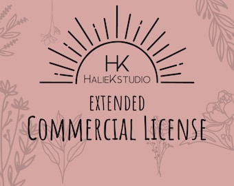 Commercial License - Commercial License to Allow for Digital or Physical Products up to 5000 sales