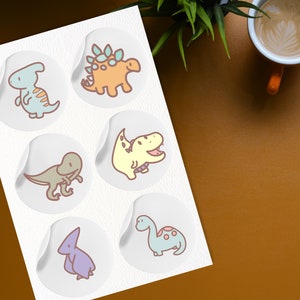 42 Dinosaurs Svg Bundle - Cute Kawaii Style Dinosaur Images in SVG, Png ...