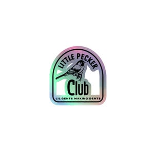 Little Pecker Holographic stickers
