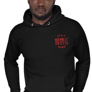 Stay Humble embroidered hoodie