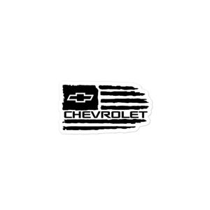 Chevy Flag Sticker