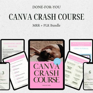 Corso intensivo di Canva: guida alla progettazione per principianti (download digitale, licenza MRR e PLR incluse)