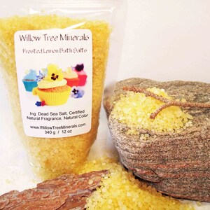Frosted Lemon - Dead Sea Salts