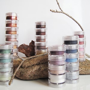 3 pc - Natural Mineral Stackable Eye Shadows and Liners