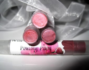 Pouting Plum - Brillo labial mineral totalmente natural