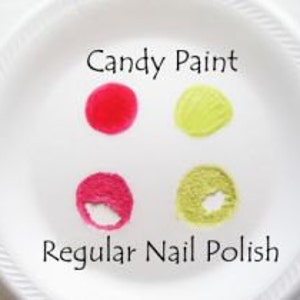 Puderzucker Natürliche ungiftige Nagellack Bild 5