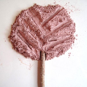 Roze steenbolk: pure en natuurlijke minerale blos