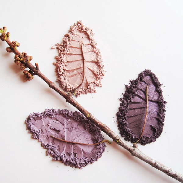 Perfect Plum Kit - Set of 3 Pure and Natural Eye Shadows