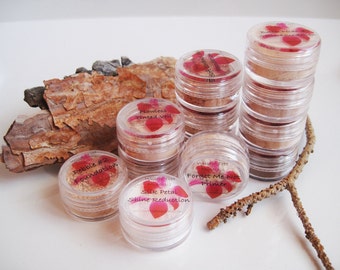 Three- 3g Sample Jars - Pure and Natural Mineral Makeup