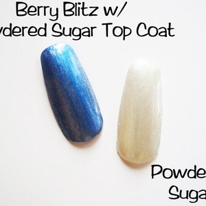 Powdered Sugar Natural Non-toxic Nail Polish image 2