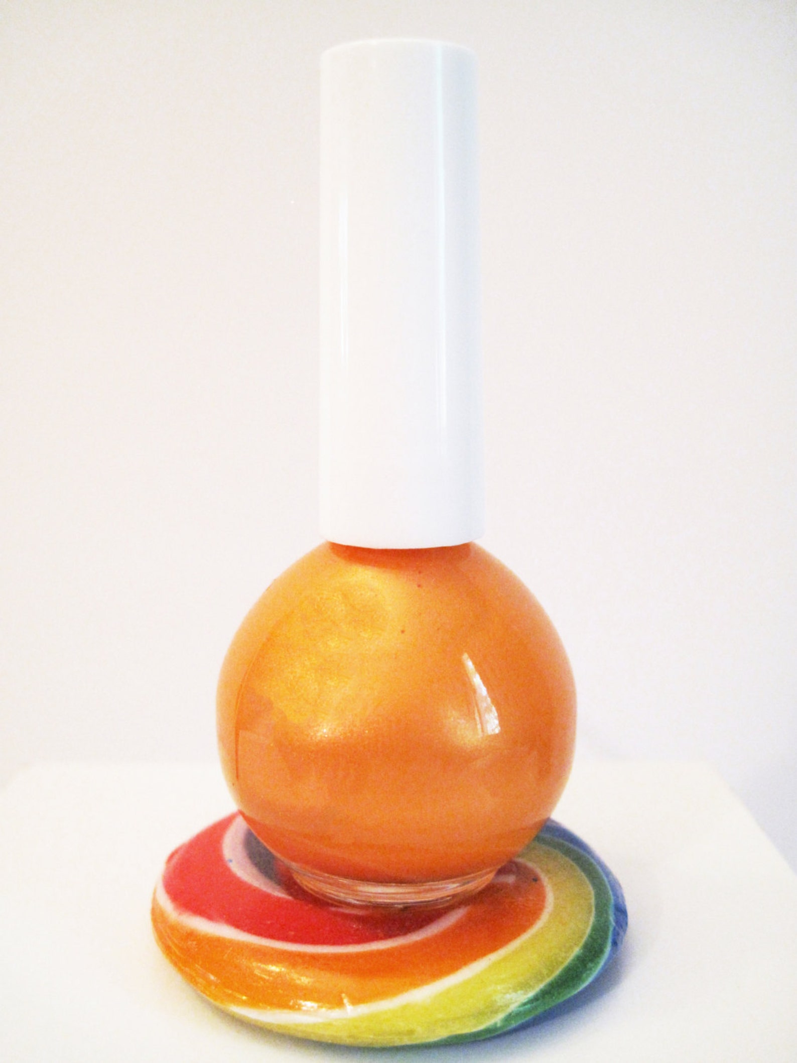 Orangesicle Natural Nontoxic Nail Polish Etsy