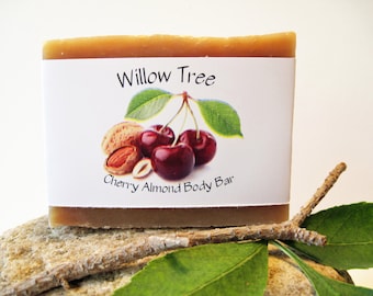 Cherry Almond- Natural Bath & Body Bar