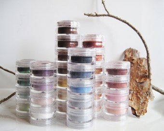 5 pc - Natural Mineral Stackable Eye Shadows and Liners