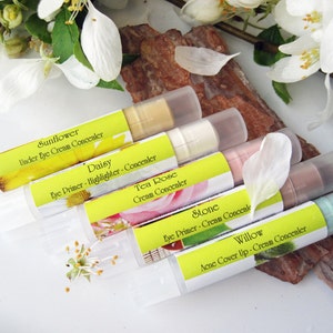 Stone Natural Tinted Eye Primer/ Cream Concealer Twist Tube image 2