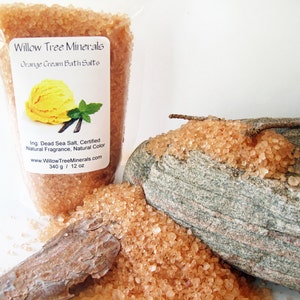 Orange Cream - Dead Sea Salts