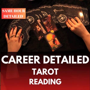 Same Hour Career Tarot Kartenlegung, Detaillierte psychische Berufe Legung, Karriere Tarot Karte Legung, Buchhaltung Legung, Geld Legung