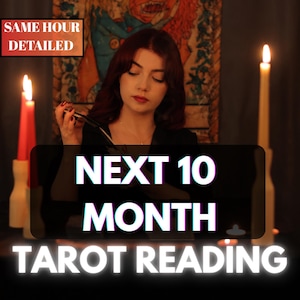 Previsões psíquicas para o futuro de 10 meses | Leitura de cartas de tarô | Leitura espiritual sobre amor e relacionamentos | Entrega na mesma hora | Leitura mediúnica
