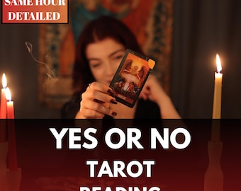 Same Hour Yes or No Tarot Reading: Brutally Honest Advice (PDF Format