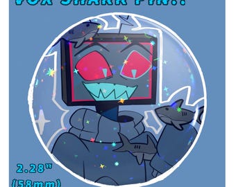 Shark Vox Pin!!! | HAZBIN HOTEL