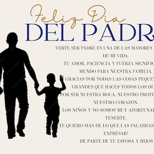 Tarjetas Dia Del Padre - Die Esposa y Hijos