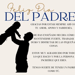 Tarjeta Dia Del Padre - De Hijo a PAPA