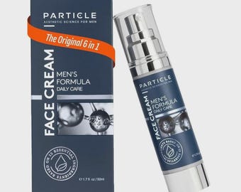 Particle Men's 6-in-1 Anti-Aging Face Cream: Wrinkle, Eye Bag, Dark Spot Reduction free shipping