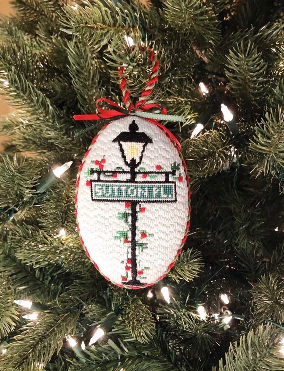 Christmas Street Lamppost Etsy