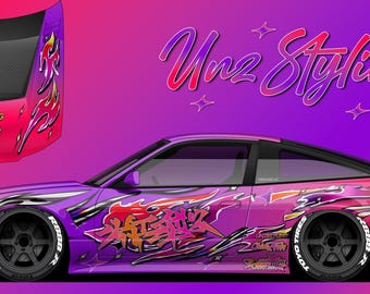 Drift Styled Racing Car Livery