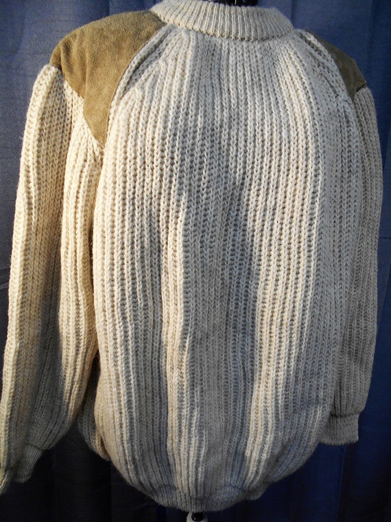 Vintage - Fisherman sweater, Scottish sweater, Man