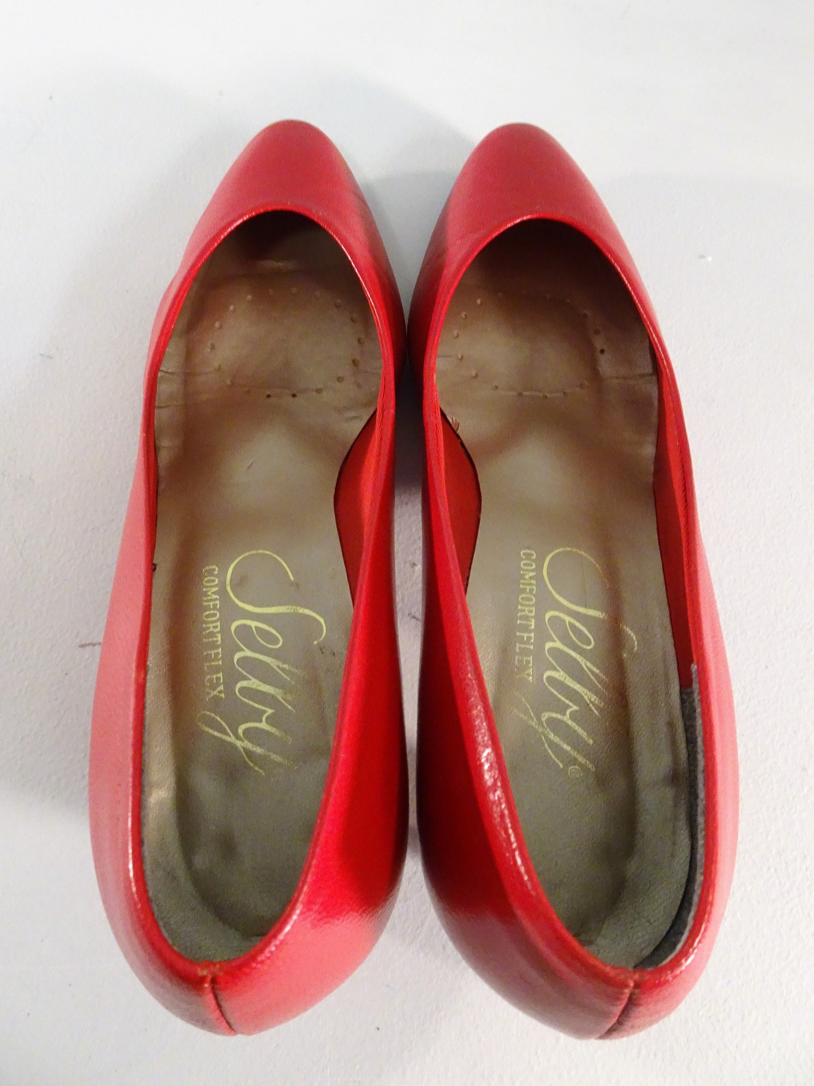 Red Selby Shoes 6M Shoes Selby 2 Inch Heels genuine Etsy