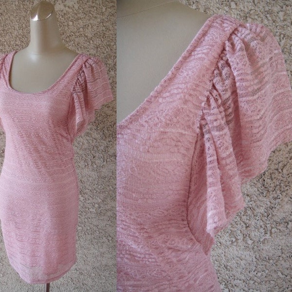 Romantic Lovely Lace Body Con Dress