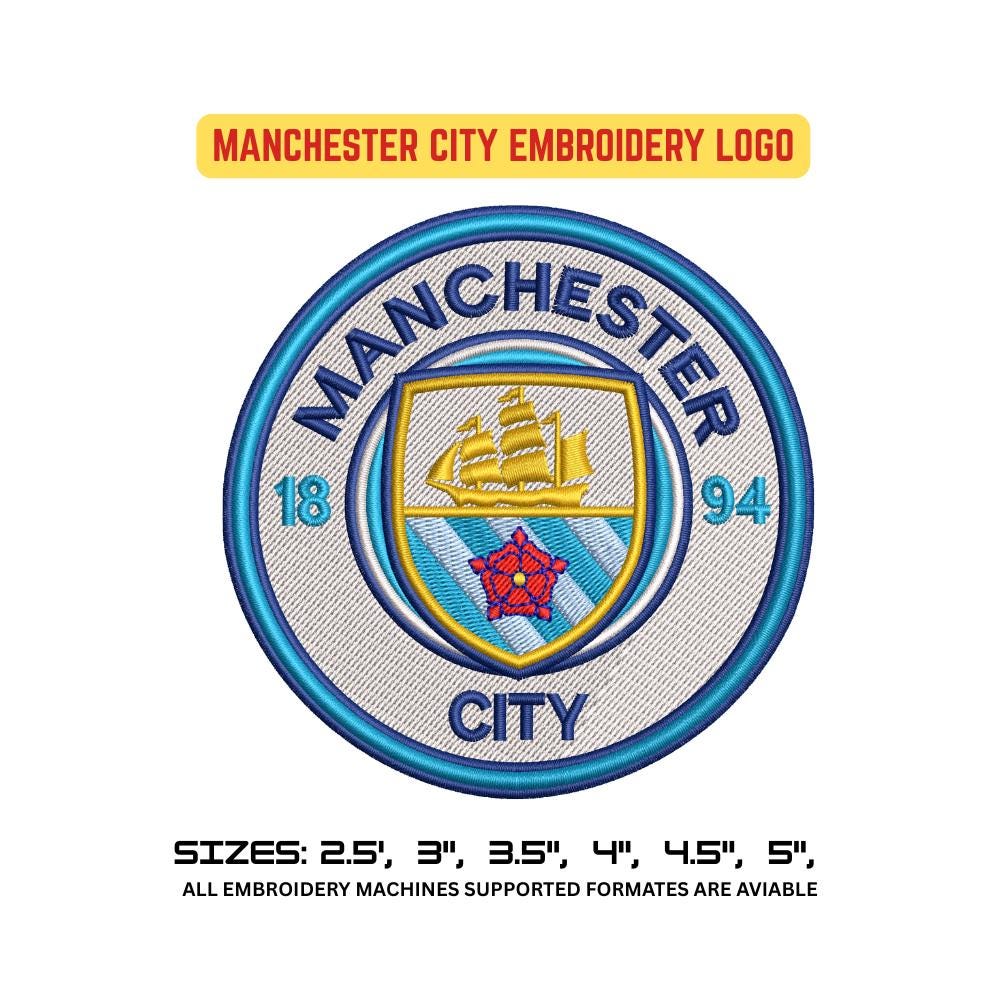 未使用保管品 旧ロゴ スポンサー 刺繍 マンチェスターシティー