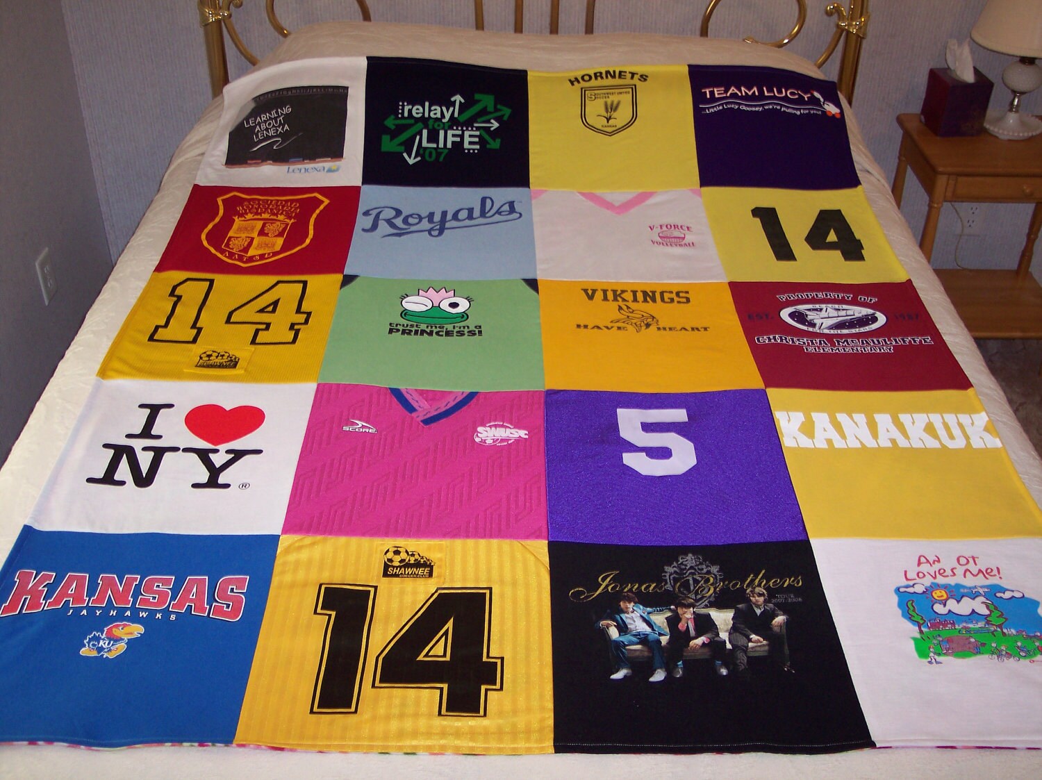 Tshirt Quilts Custom Etsy