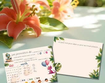 Carte pronostics bébé
