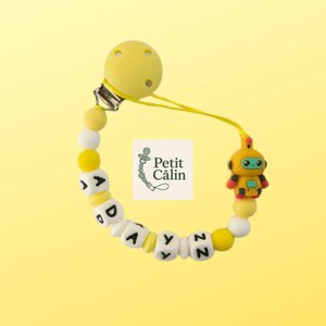 pacifier clip, birth gift, personalized pacifier clip, baby pacifier