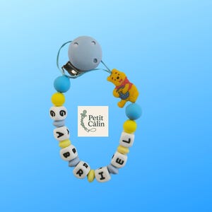 pacifier clip, birth gift, baby pacifier, personalized pacifier clip