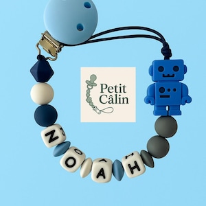 baby pacifier clips, birth gift, personalized pacifier clip