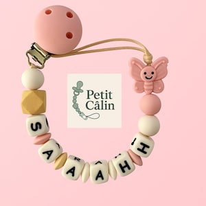 baby pacifier clips, birth gift, pacifier, personalized pacifier clip