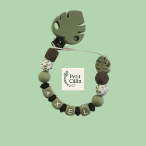 pacifier clip, birth gift, baby pacifier, personalized pacifier clip