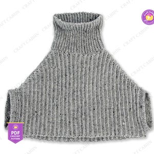 Chunky Cocoon Shrug Crochet Pattern for Women, Cozy Rectangle Cardigan, Bulky Yarn Sweater, Wrap Shrug