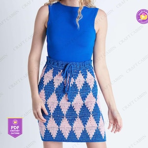Crochet Skirt Pattern  Alma Skirt, Ruffle Skirt Crochet Pattern, Pixie Skirt Crochet, Circle Skirt, Boho Hippie Skirt Pattern