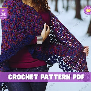 Darjeeling Tea Shawl Crochet Pattern Crescent Shawl Lace Crochet Pattern Shawlette Pattern Triangle Wrap Scialle Uncinetto Shawl Design