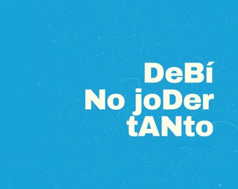 Cytat „Bad Bunny” – zabawna latynoska grafika ścienna (do pobrania w wersji cyfrowej)