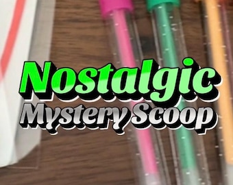 Nostalgic Mystery Scoop Bundle, 80s & 90s Toys, All Random, Mystery Capsule Bundle