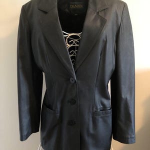 Vintage Danier Leather Blazer (S/M)
