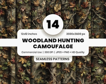 Realtree Camouflage Woodland Hunting Seamless  Patterns PNG Digital Download, Forest Backgrounds, Outdoor Gear,Hunting Gear JPG,Y2K Clothing