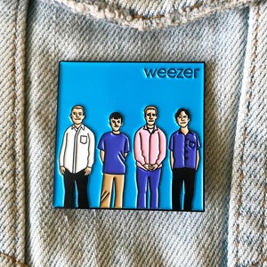 Blue Album enamel Pin