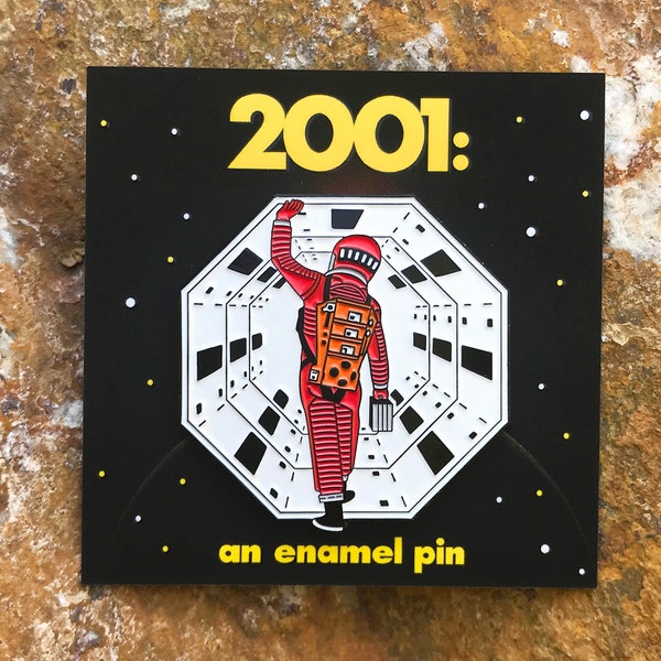 2001: Enamel pin inspied by Kubrick's Space Odyssey