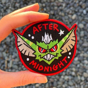 Gremlins After Midnight Iron on Fabric Patch