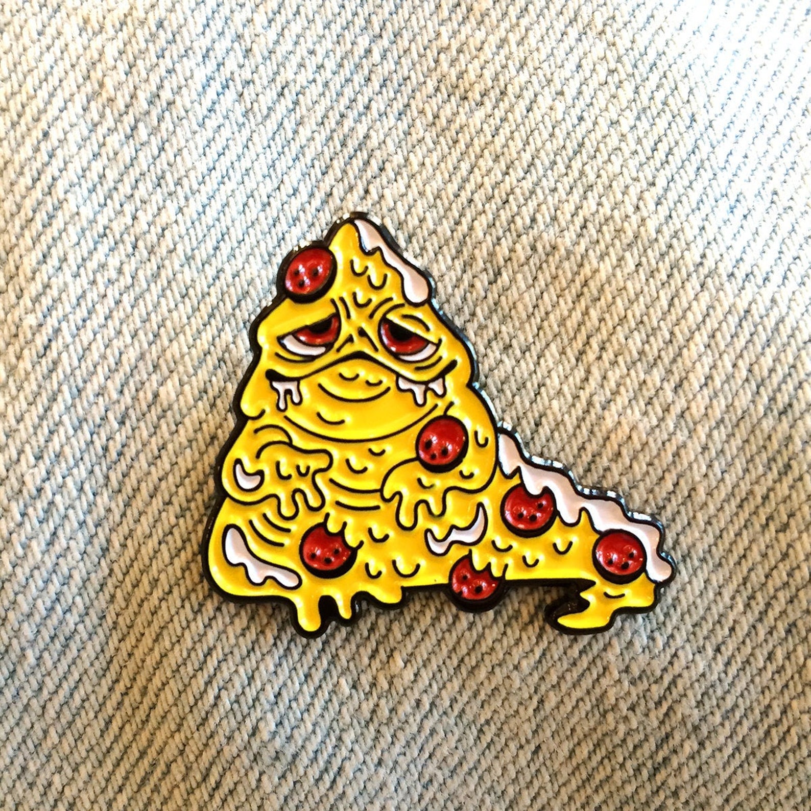 Pizza the Hutt Enamel Pin Etsy